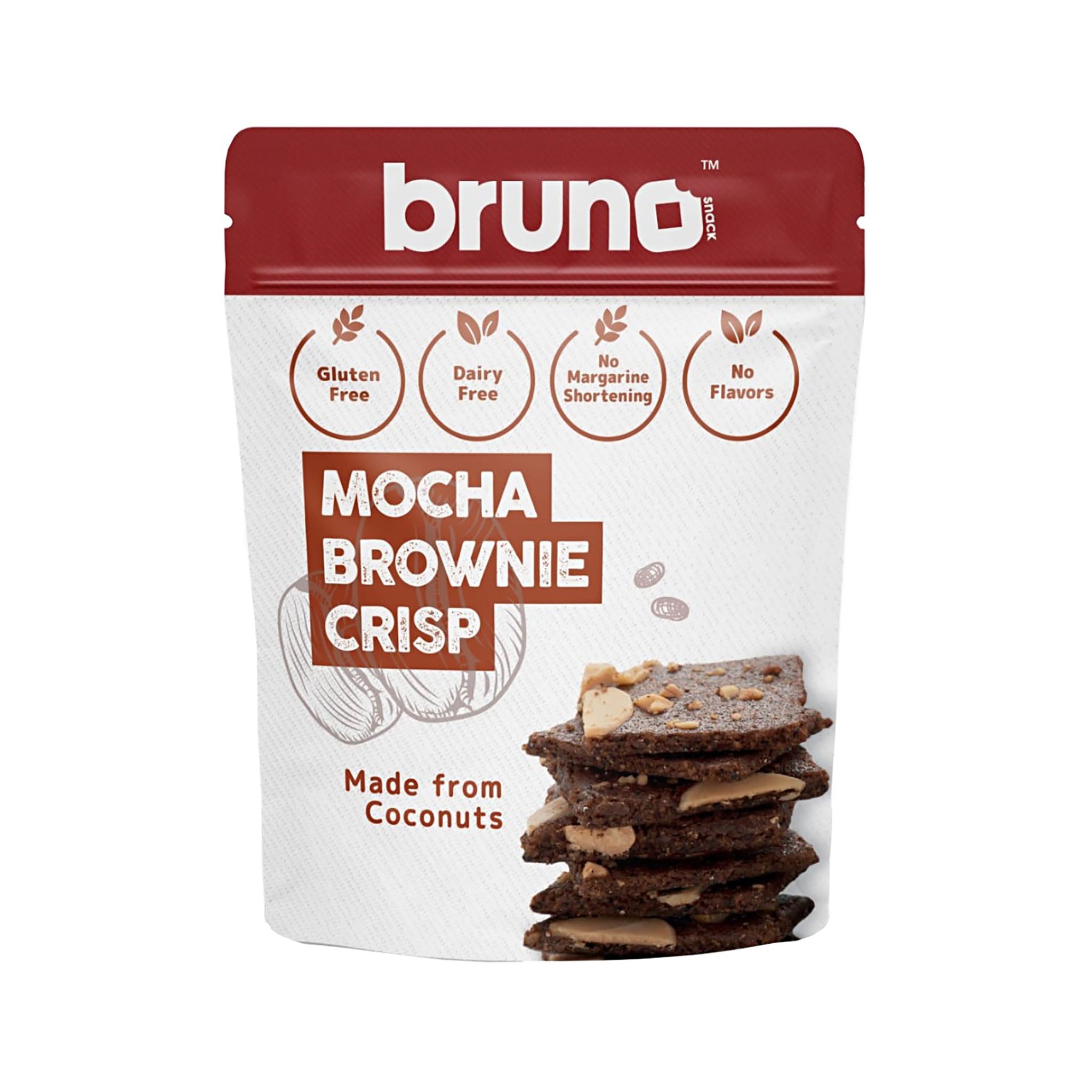 bruno snack. クリスピー モカ ブラウニー 60g