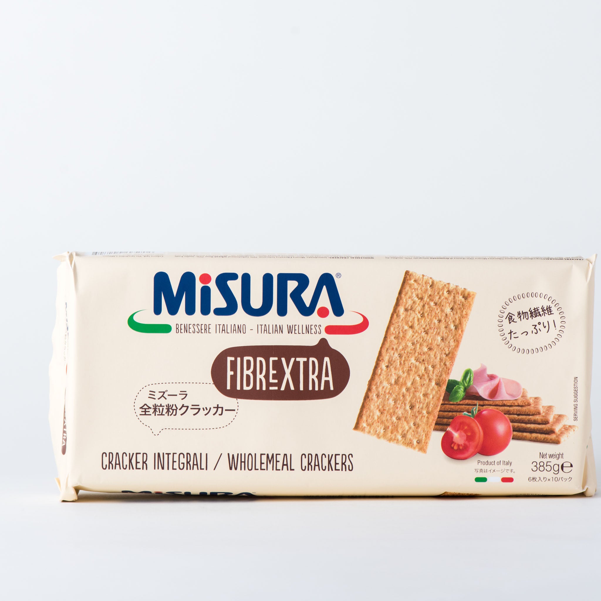 人気新品 ミズーラ 全粒粉クラッカー 385g ミズーラ(MISURA) おやつ お菓子