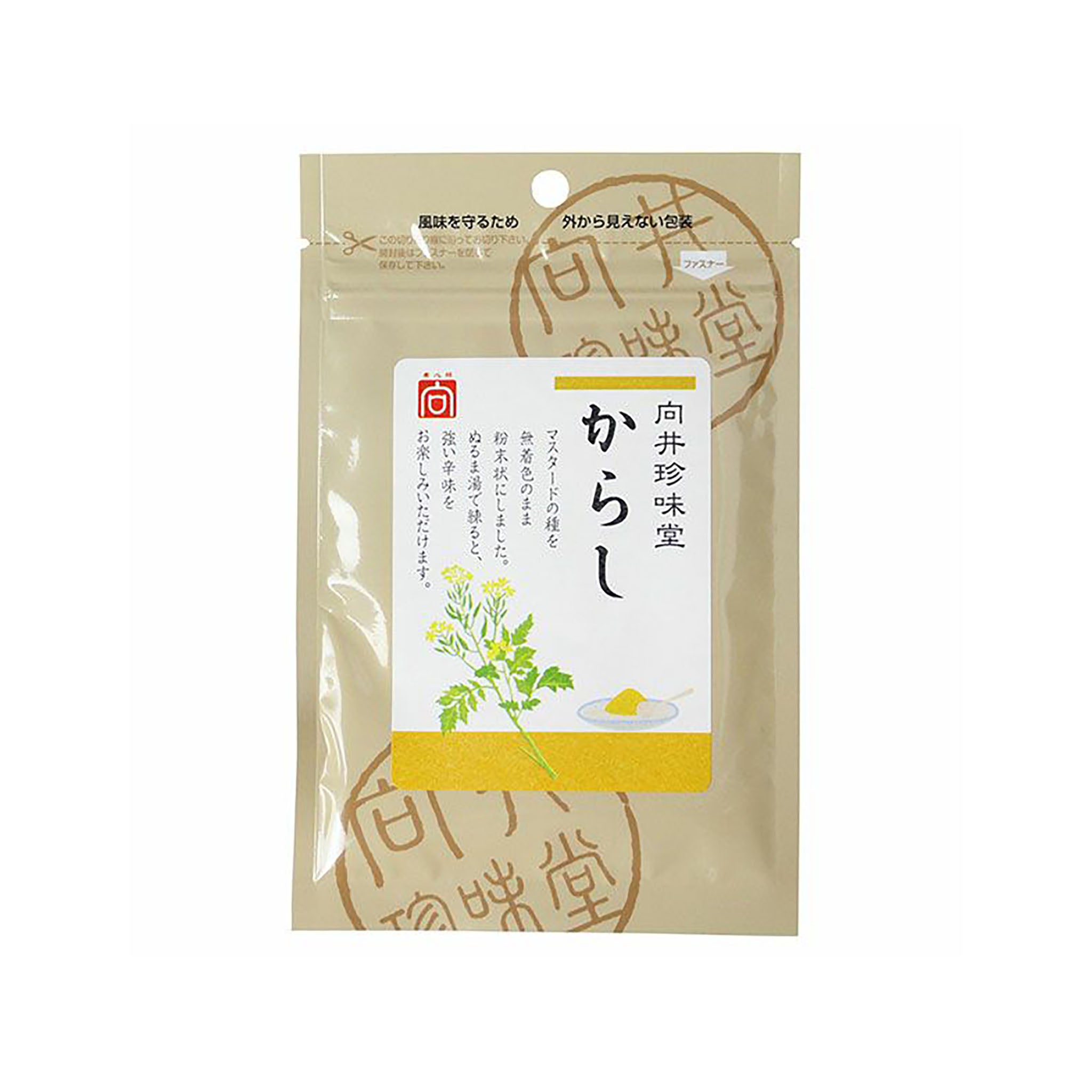 向井珍味堂. 向井の香辛料 からし 20g