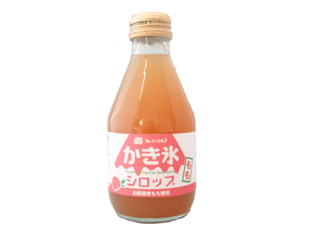 フルーツバスケット. かき氷シロップ・もも (180ml)