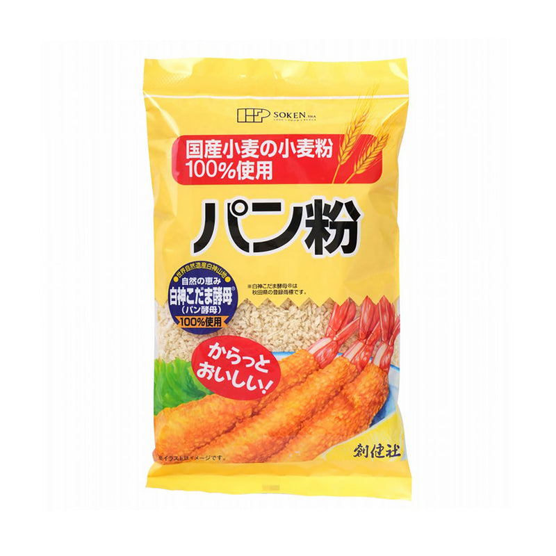 【リニューアル】創健社. 国内産小麦粉100％使用 パン粉 150g