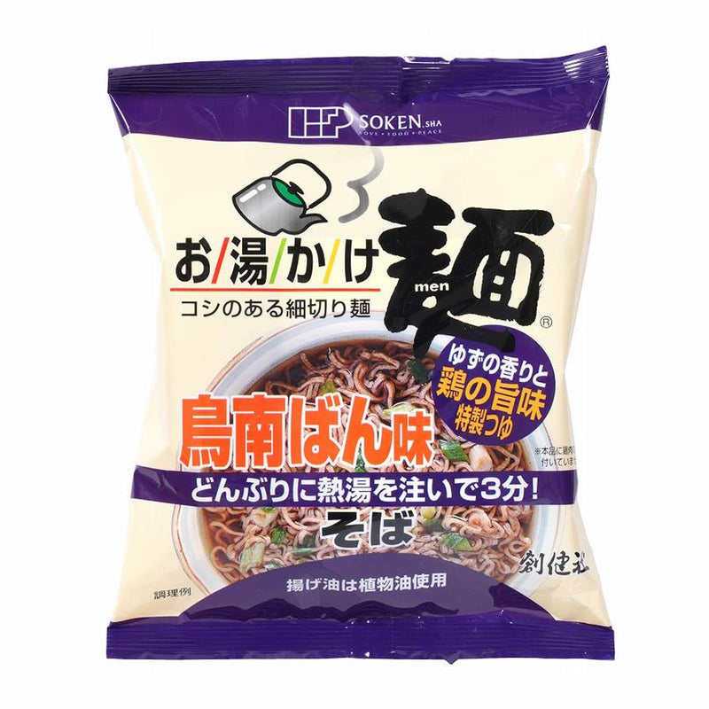 創健社. お湯かけ麺 鳥南ばん味そば 71g