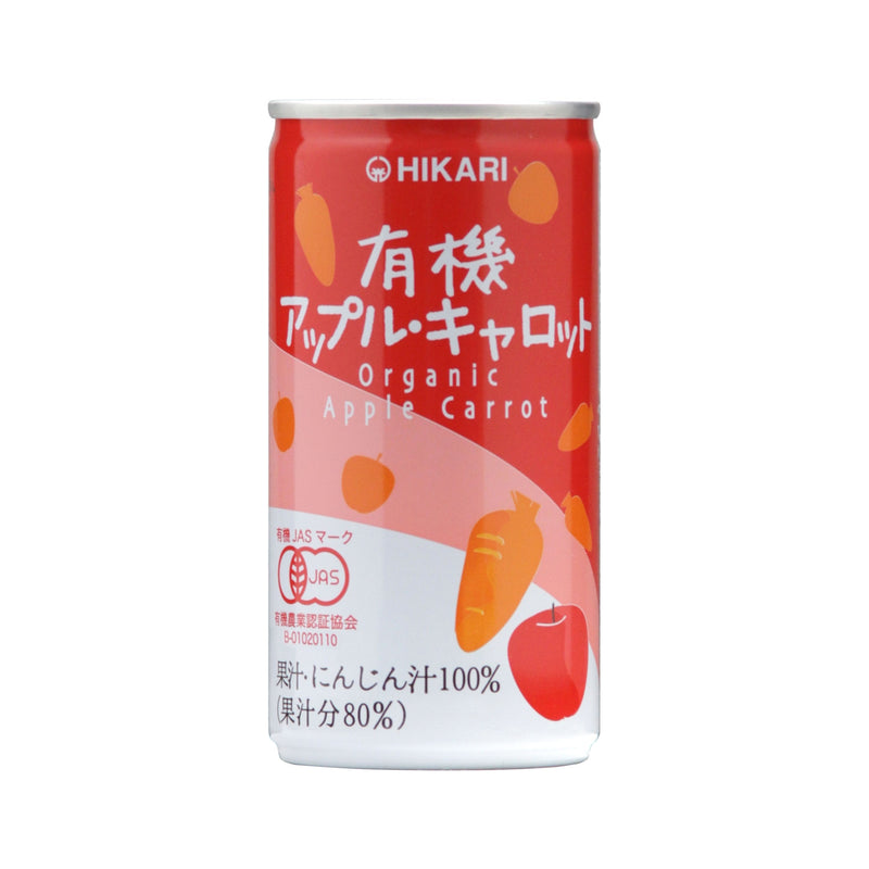 光食品. 有機アップル・キャロット ジュース 190g