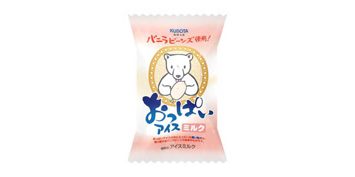 《冷凍》久保田食品. おっぱいアイス 80ml