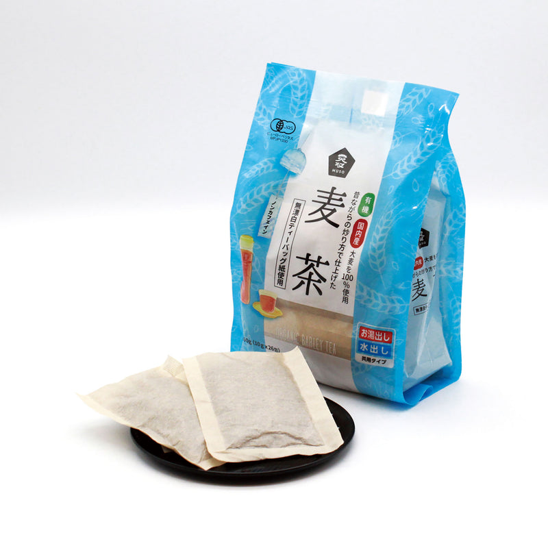 ムソー. 有機麦茶・ティーバッグ 10g×26