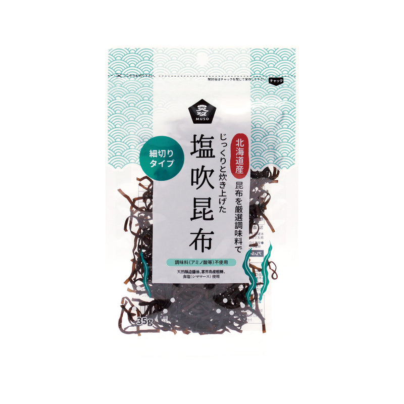 ムソー. 塩吹昆布 35g