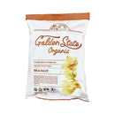 【アウトレット: 〜11/24(月)】Golden State Organic. オーガニックポテトチップス シーソルト 85g【賞味期限2026.2.12】
