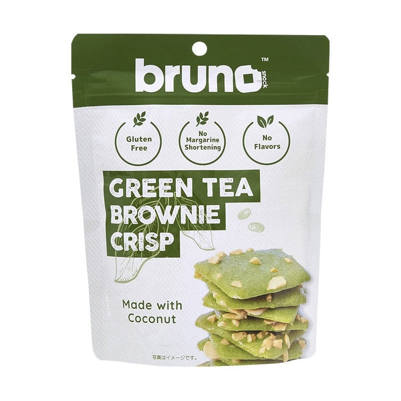 bruno snack. クリスピー グリーンティー ブラウニー 60g