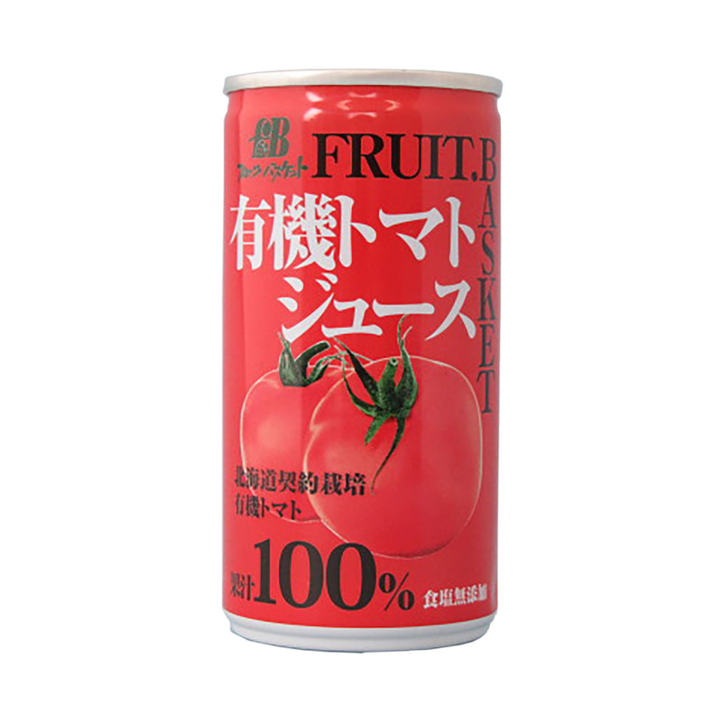 フルーツバスケット. 有機トマトジュース (食塩無添加) 190g
