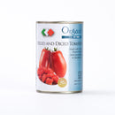 創健社. 有機ダイストマト缶 400g (固形量240g)