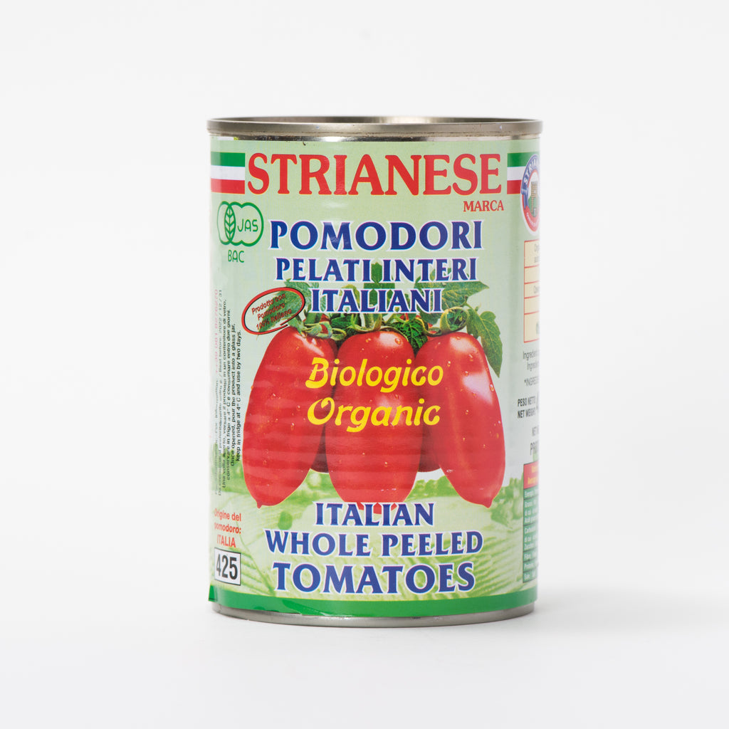 400g　ストリアネーゼ.　有機トマト缶・ホール