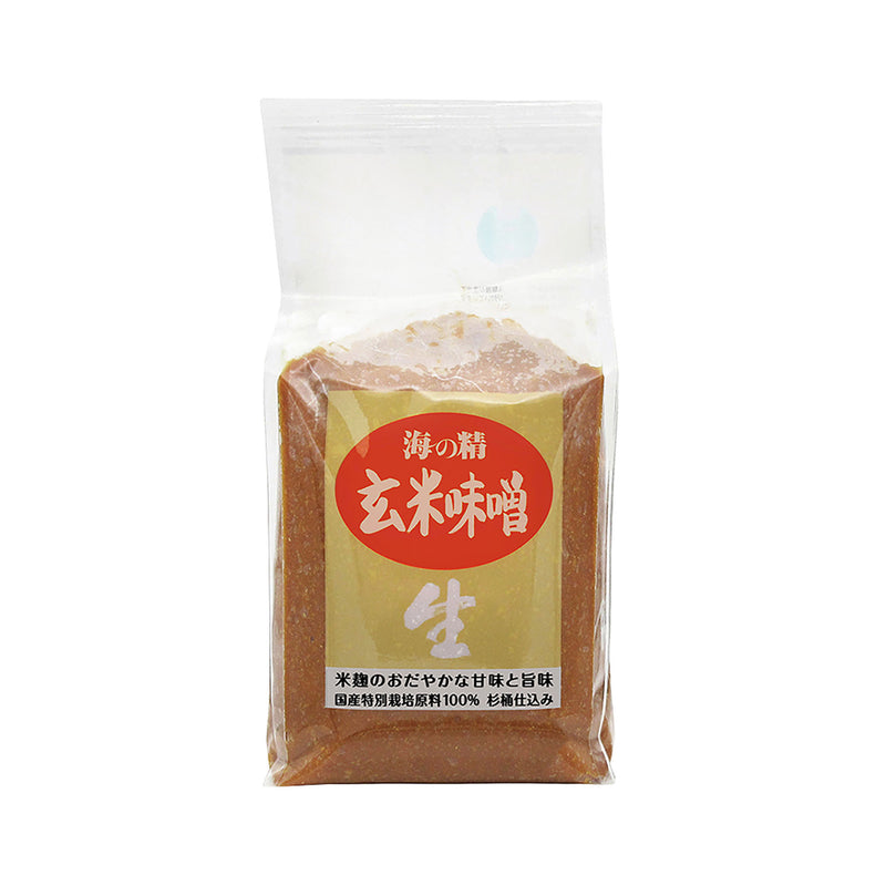 海の精. 玄米味噌 (国産特栽) 1kg