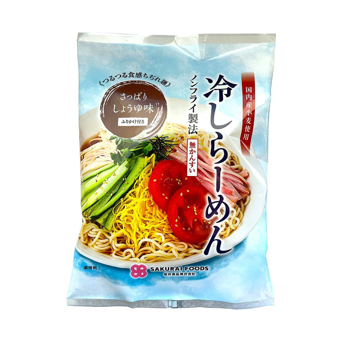 桜井食品. 冷しらーめん (ノンフライ麺) 123g