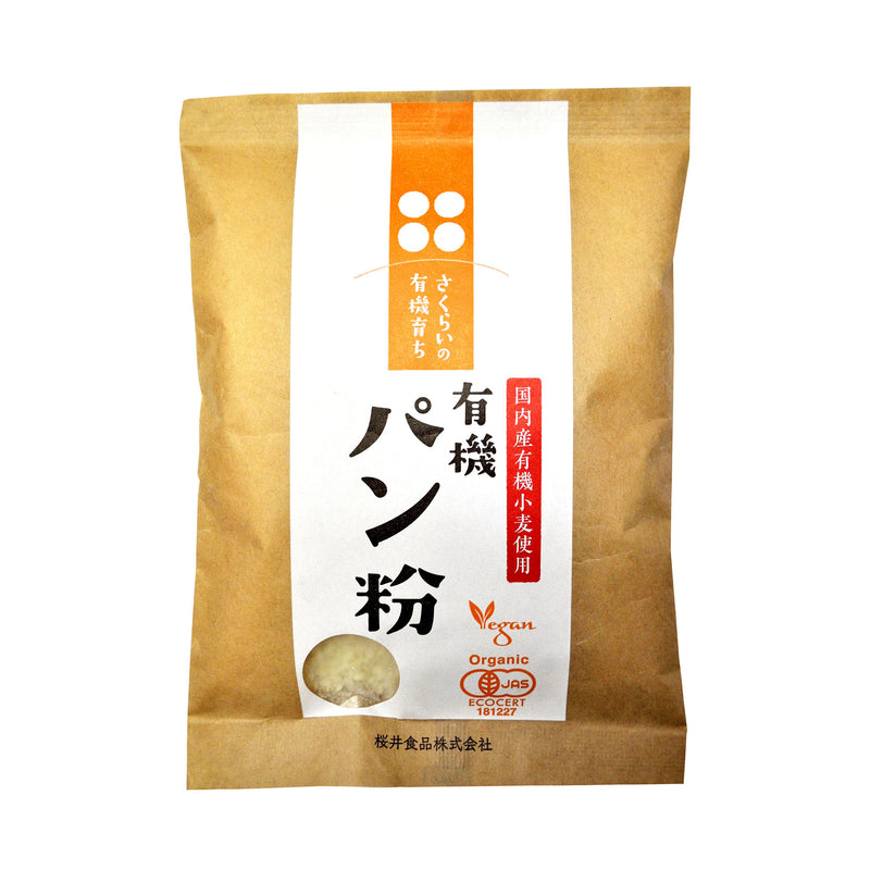 桜井食品. 有機育ちパン粉 100g