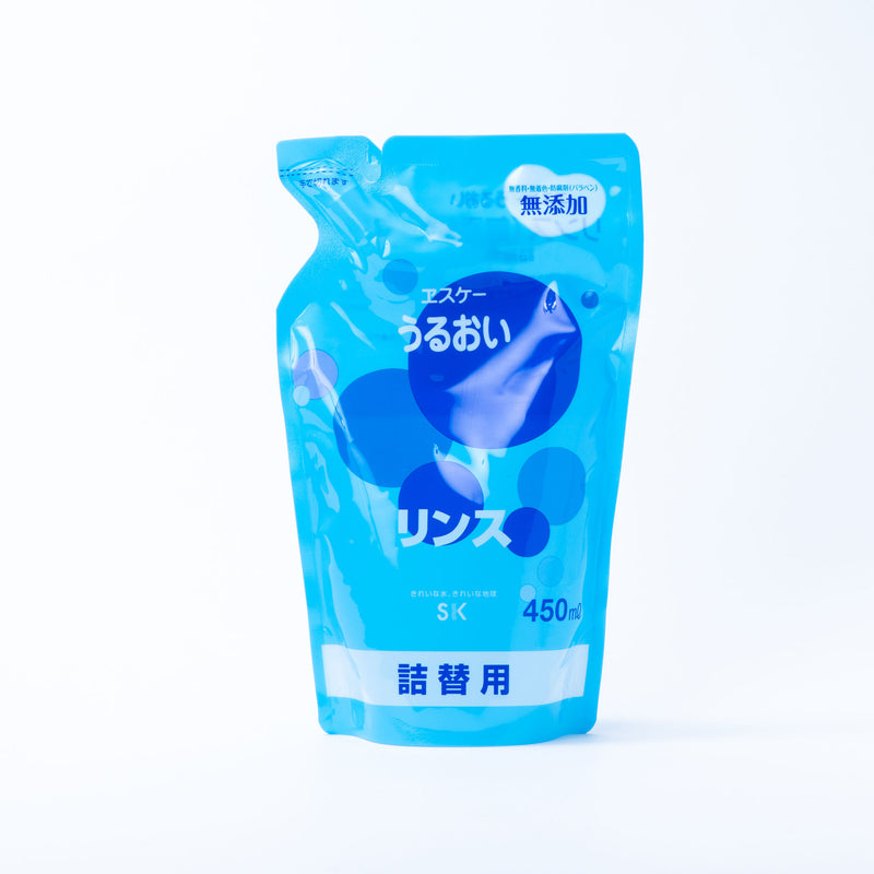【終売】エスケー石鹸 うるおい リンス 詰替用 450ml