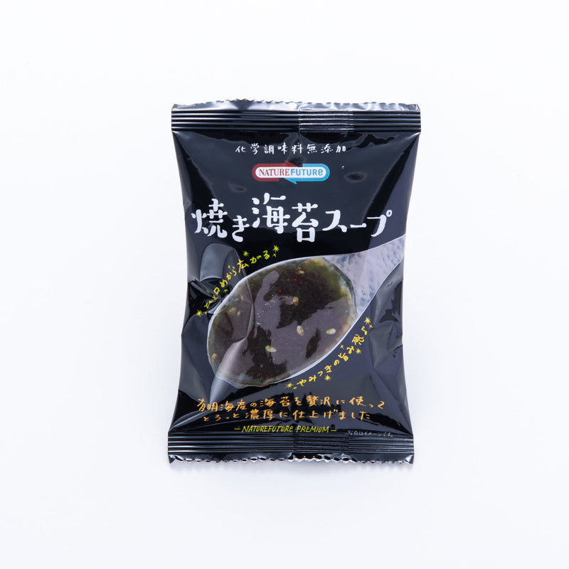 コスモス食品. NATURE FUTURe 焼き海苔スープ 8.3g
