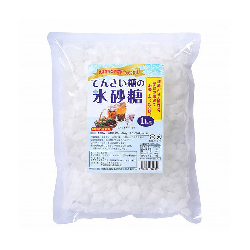 東京フード. てんさい糖の氷砂糖 1kg