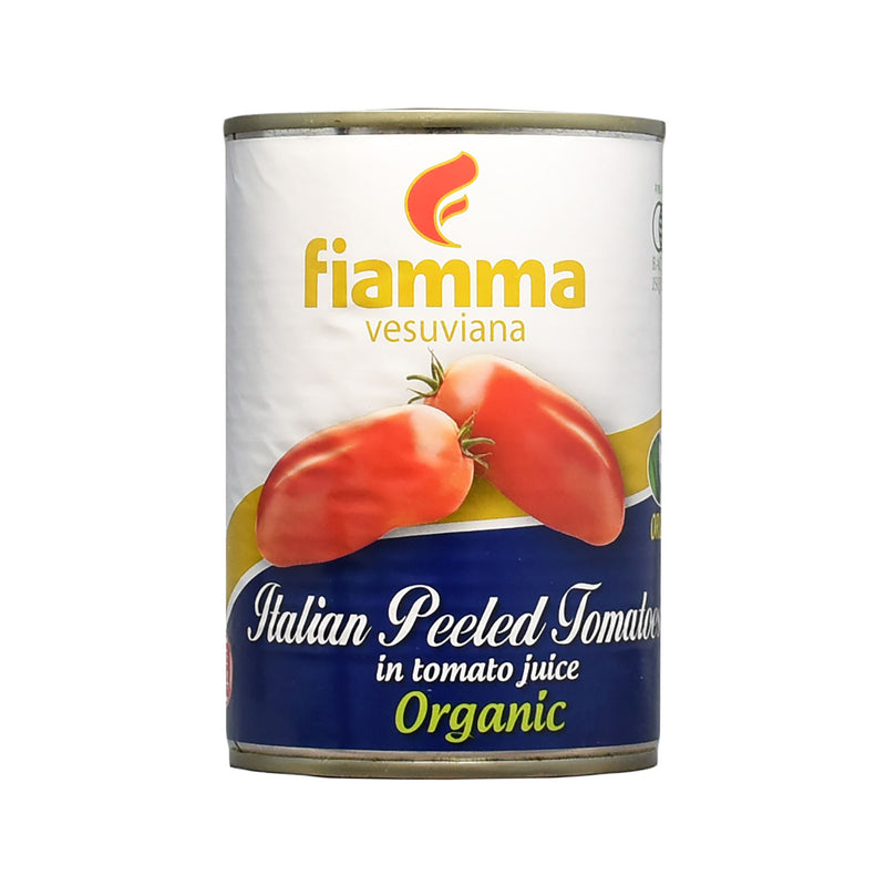 fiamma (フィアマ). 有機ホールトマト缶 400g