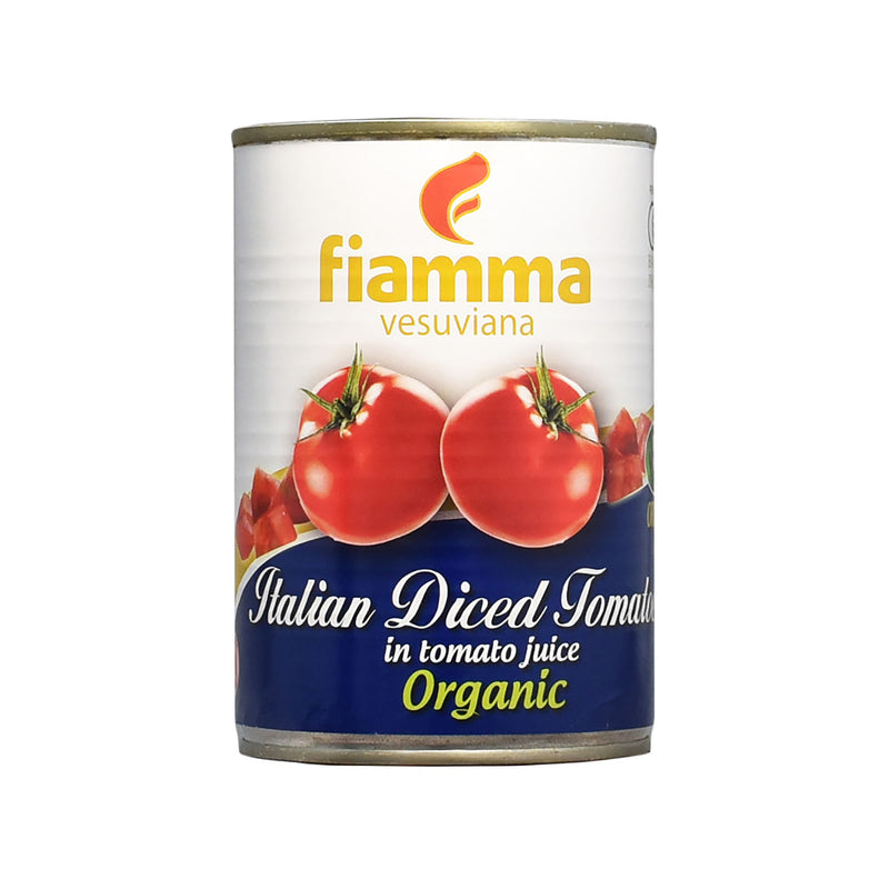 fiamma (フィアマ). 有機ダイストマト缶 400g