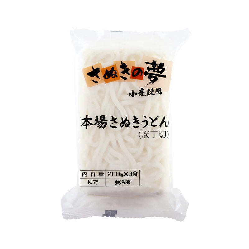 《冷凍》七星食品. 本場さぬきうどん (包丁切) 200g×3